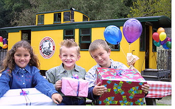 Roaring Camp Railroads Train Party