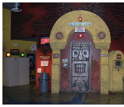 Laser Quest Enterance to the laser room