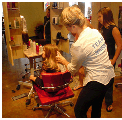 Teen Salon Party Hair Styles