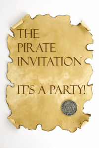 Pirate Party Invitations